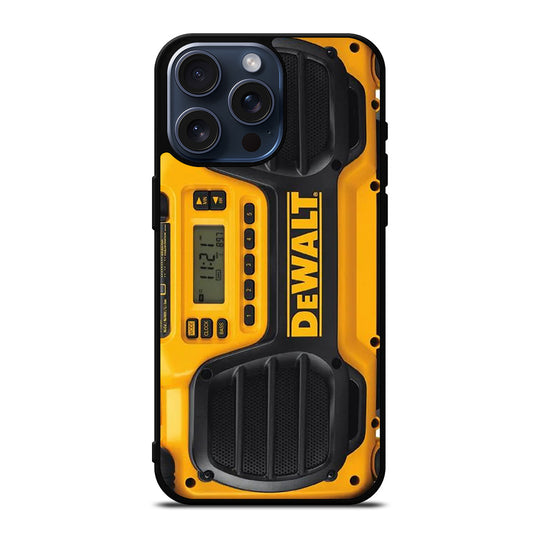 DEWALT BLUETOOTH RADIO iPhone 15 Pro Max Case Cover