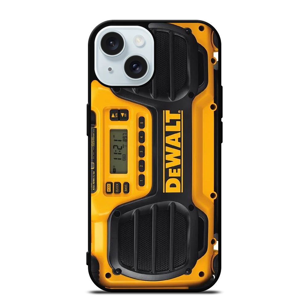DEWALT BLUETOOTH RADIO iPhone 15 Case Cover