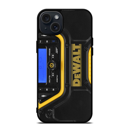 DEWALT BLUETOOTH SPEAKER iPhone 15 Plus Case Cover