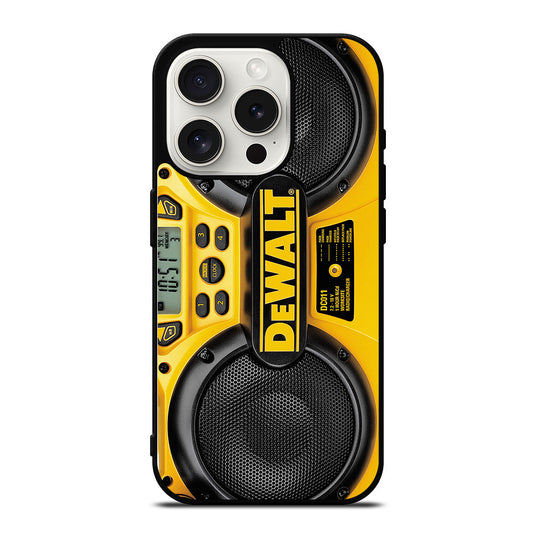 DEWALT JOBSITE RADIO iPhone 15 Pro Case Cover