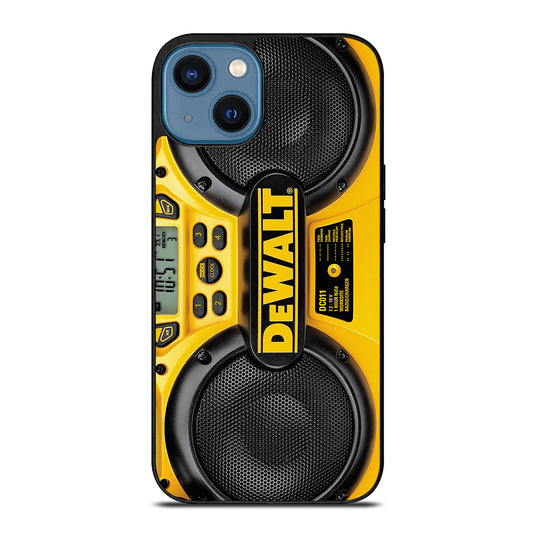 DEWALT JOBSITE RADIO iPhone 14 Case Cover