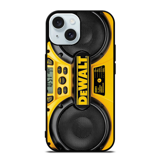 DEWALT JOBSITE RADIO iPhone 15 Case Cover