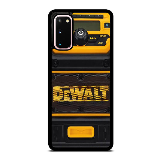 DEWALT SPEAKER BLUETOOTH Samsung Galaxy S20 Case Cover