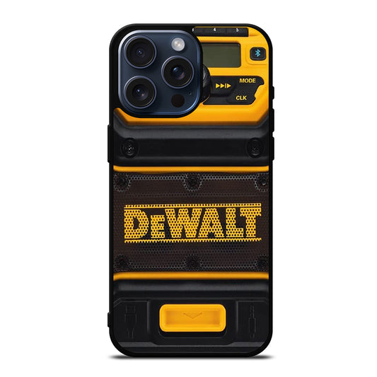 DEWALT SPEAKER BLUETOOTH iPhone 15 Pro Max Case Cover
