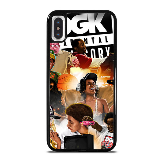 DGK PARENTAL ADVISORY COLLAGE iPhone X / XS Case Cover