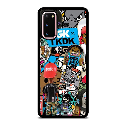 DGK SKATEBOARDING COLLAGE Samsung Galaxy S20 Case Cover