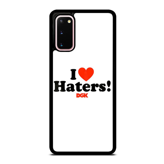 DGK I LOVE HATERS ICON Samsung Galaxy S20 Case Cover