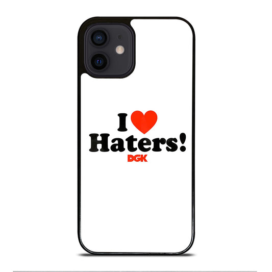 DGK I LOVE HATERS ICON iPhone 12 Mini Case Cover