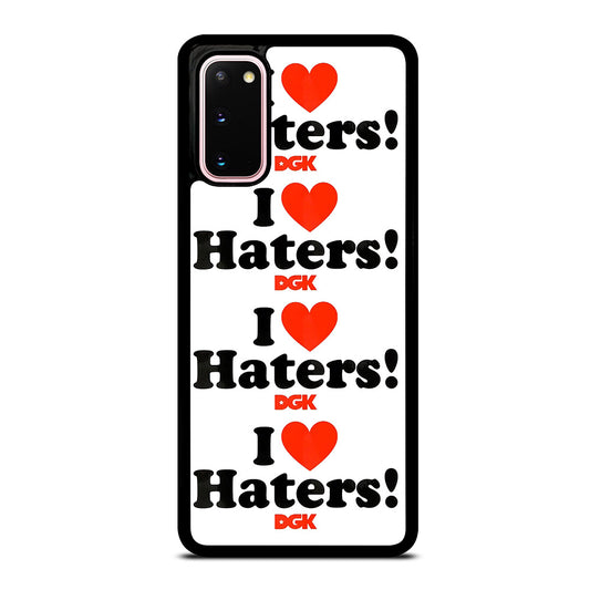 DGK I LOVE HATERS SYMBOL Samsung Galaxy S20 Case Cover