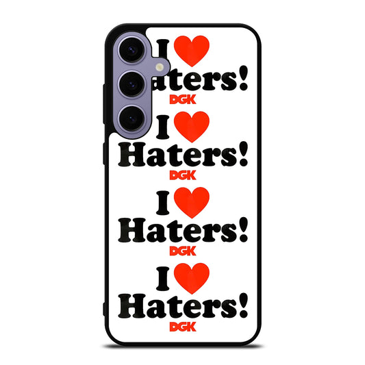 DGK I LOVE HATERS SYMBOL Samsung Galaxy S24 Plus Case Cover