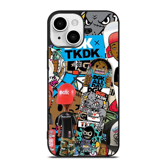 DGK SKATEBOARDING COLLAGE iPhone 13 Mini Case Cover