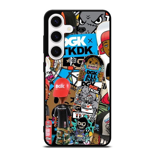 DGK SKATEBOARDING COLLAGE Samsung Galaxy S24 Case Cover