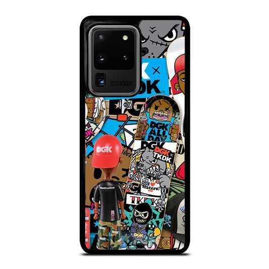 DGK SKATEBOARDING COLLAGE Samsung Galaxy S20 Ultra Case Cover