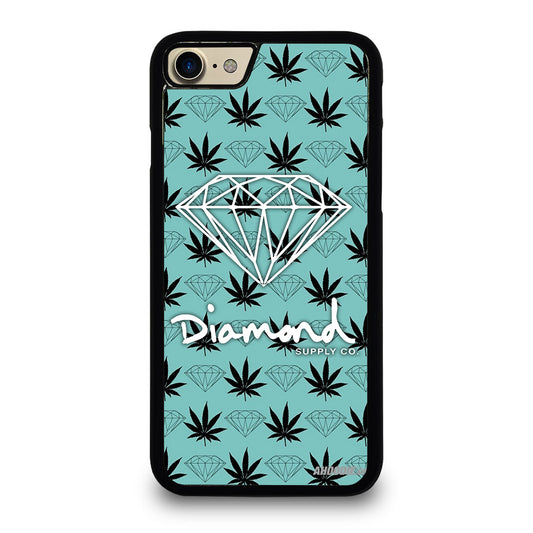 DIAMOND SUPPLY CO LOGO PATTERN iPhone 7 / 8 Case Cover