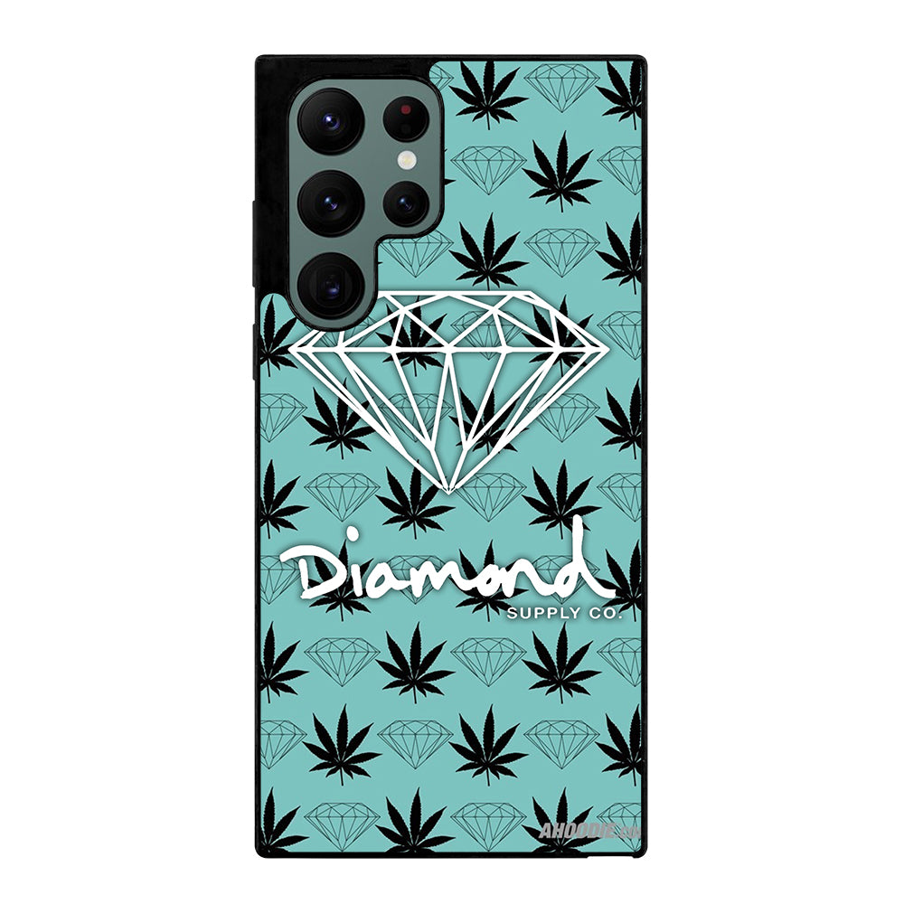 DIAMOND SUPPLY CO LOGO PATTERN Samsung Galaxy S22 Ultra Case Cover