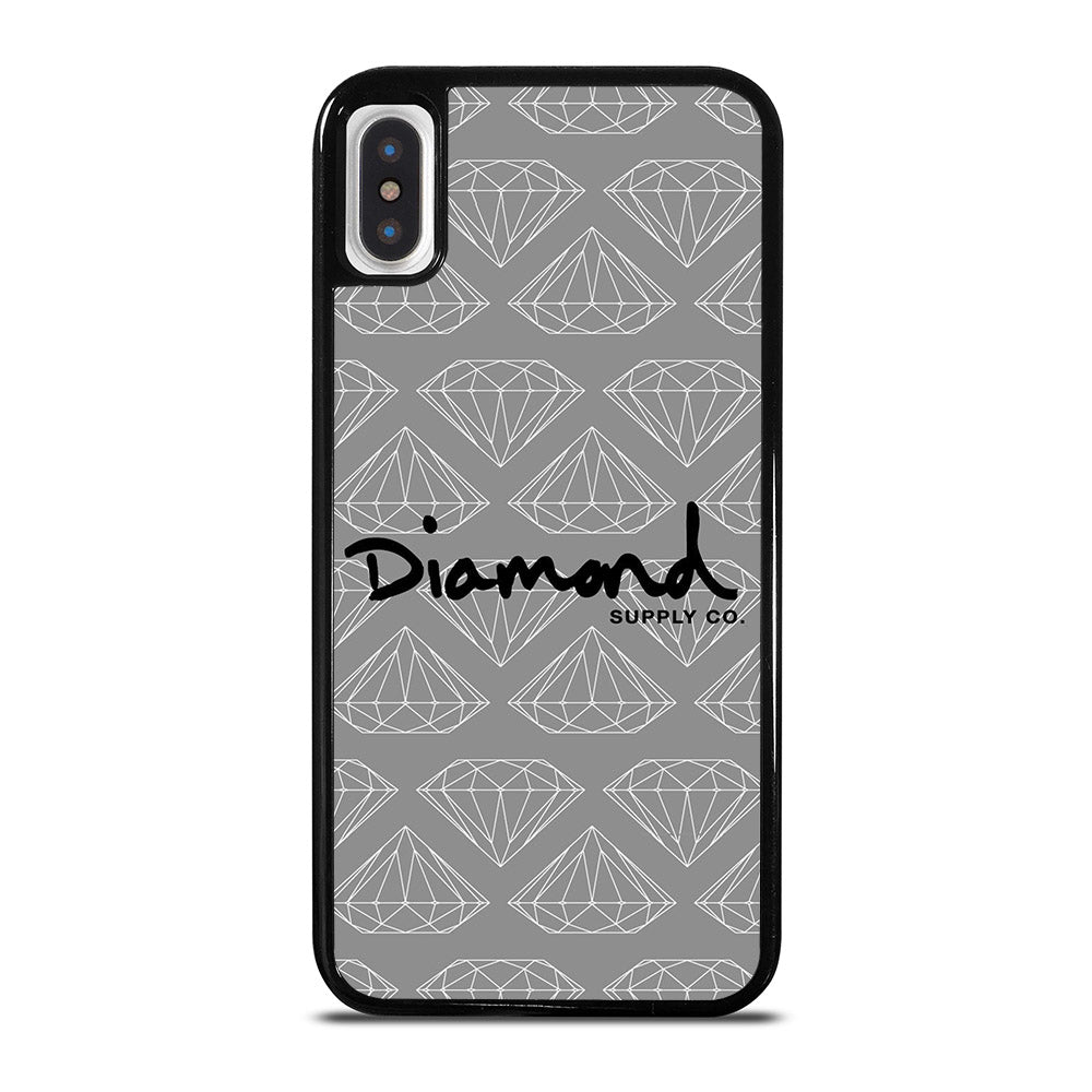 DIAMOND SUPPLY CO PATTERN iPhone X / XS Case Cover