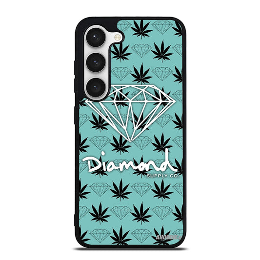 DIAMOND SUPPLY CO LOGO PATTERN Samsung Galaxy S23 Case Cover