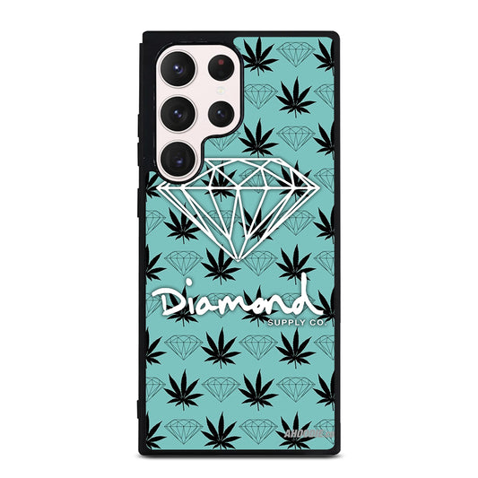 DIAMOND SUPPLY CO LOGO PATTERN Samsung Galaxy S23 Ultra Case Cover
