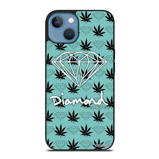 DIAMOND SUPPLY CO LOGO PATTERN iPhone 13 Case Cover