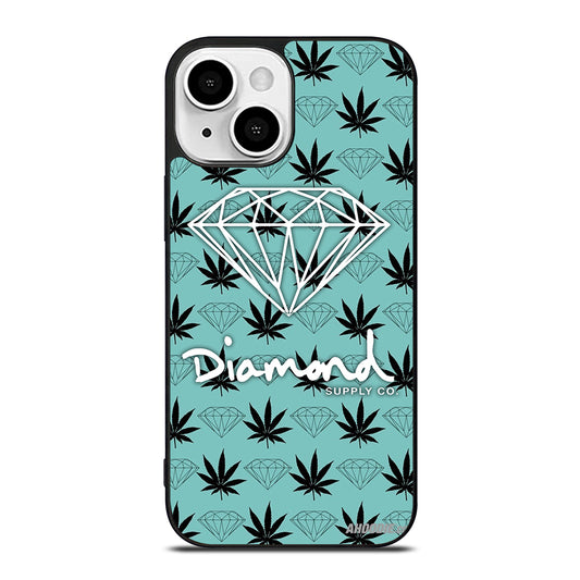 DIAMOND SUPPLY CO LOGO PATTERN iPhone 13 Mini Case Cover