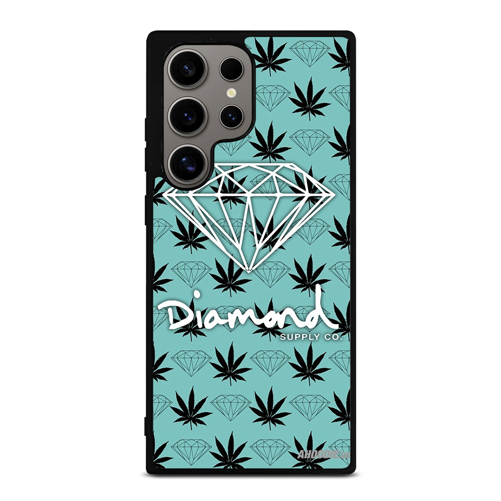DIAMOND SUPPLY CO LOGO PATTERN Samsung Galaxy S24 Ultra Case Cover