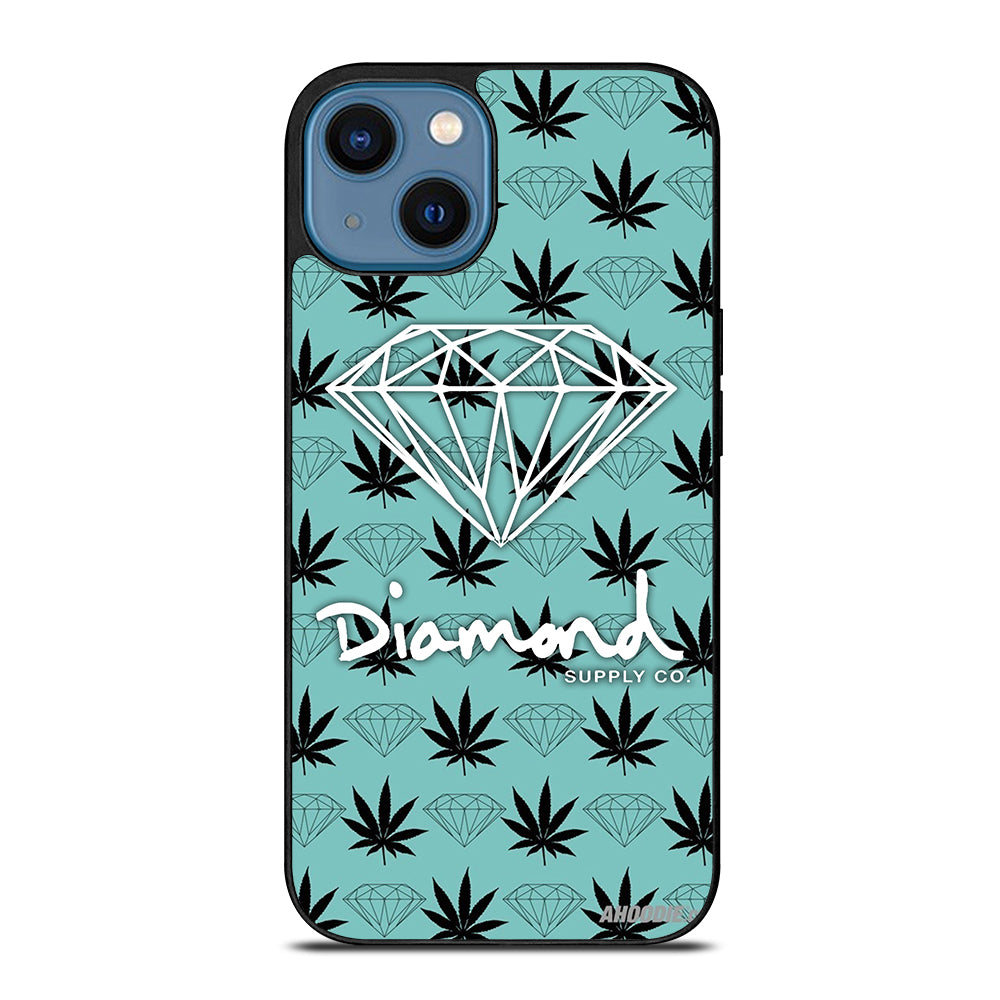 DIAMOND SUPPLY CO LOGO PATTERN iPhone 14 Case Cover