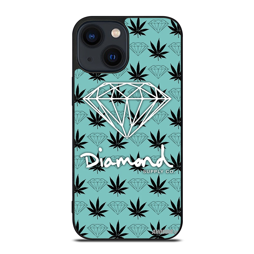 DIAMOND SUPPLY CO LOGO PATTERN iPhone 14 Plus Case Cover