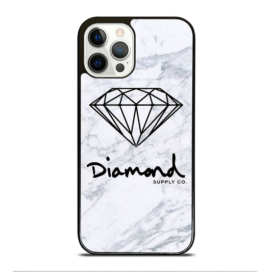 DIAMOND SUPPLY CO MARBLE iPhone 12 Pro Case Cover