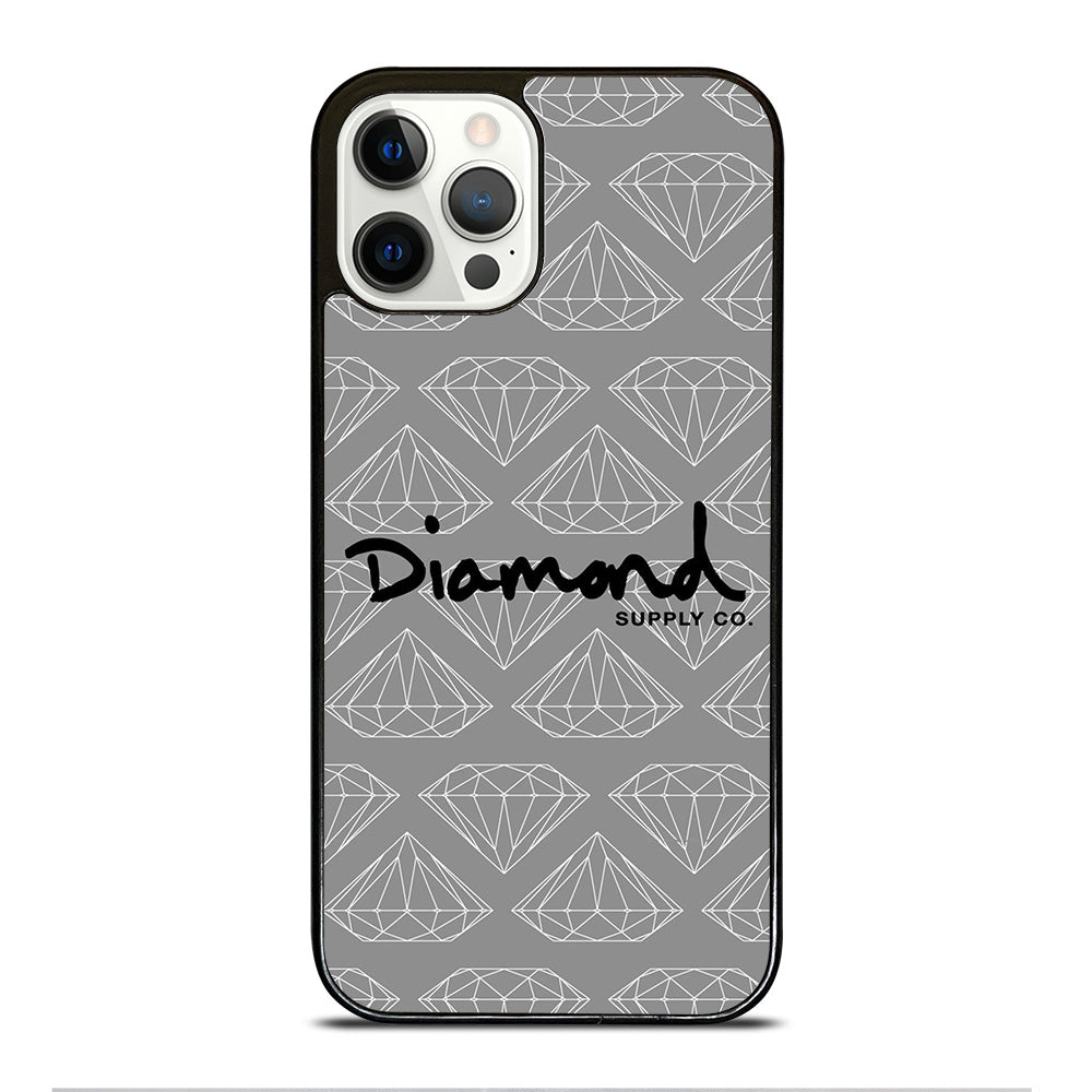 DIAMOND SUPPLY CO PATTERN iPhone 12 Pro Case Cover