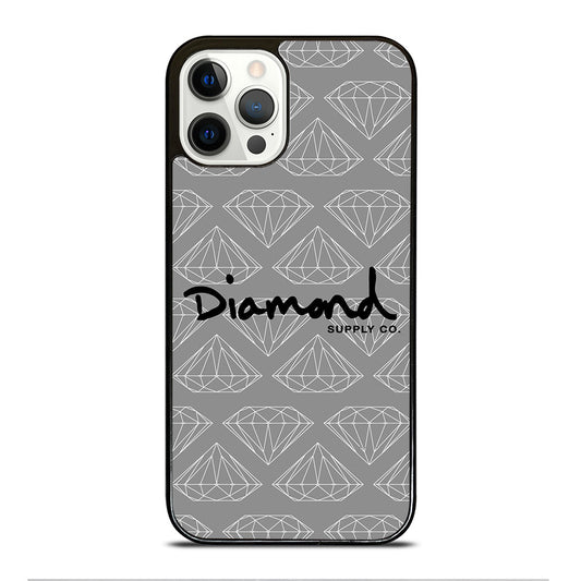 DIAMOND SUPPLY CO PATTERN iPhone 12 Pro Case Cover