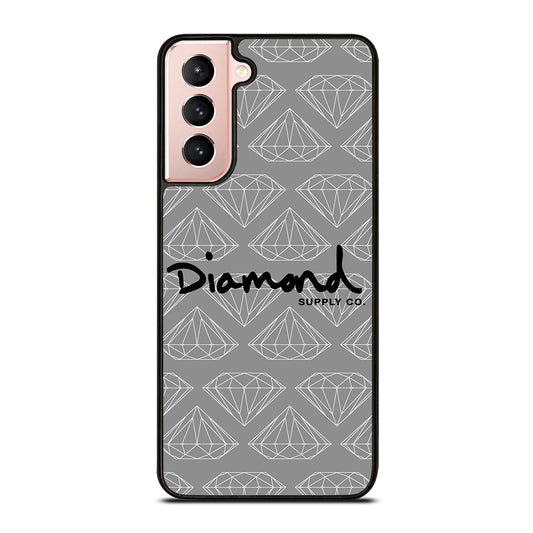 DIAMOND SUPPLY CO PATTERN Samsung Galaxy S21 Case Cover