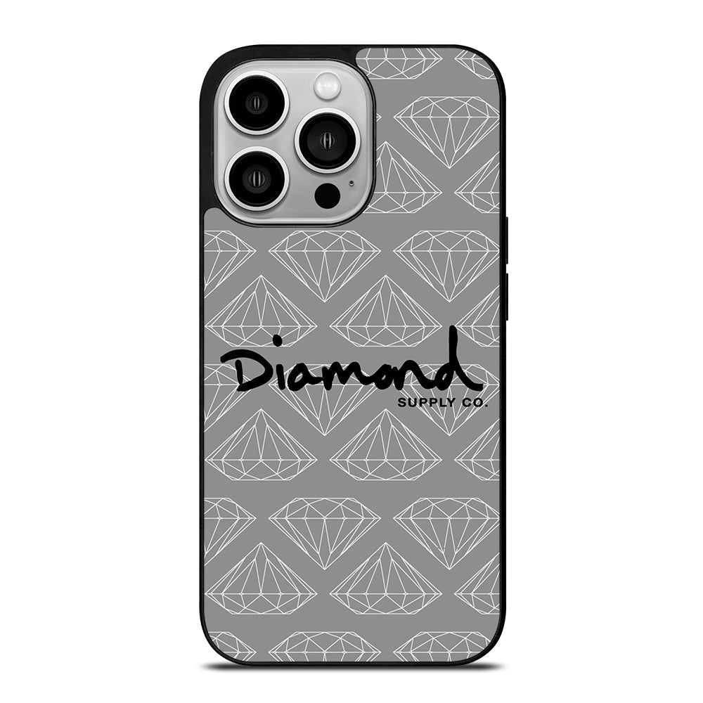 DIAMOND SUPPLY CO PATTERN iPhone 14 Pro Case Cover