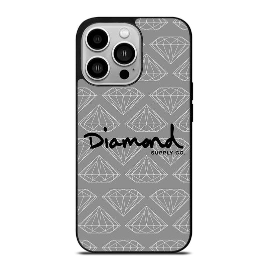 DIAMOND SUPPLY CO PATTERN iPhone 14 Pro Case Cover