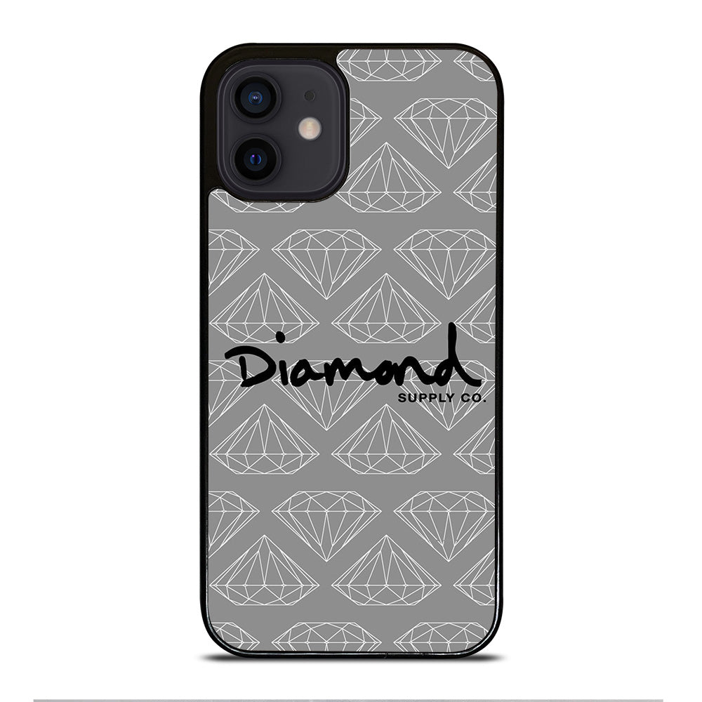 DIAMOND SUPPLY CO PATTERN iPhone 12 Mini Case Cover