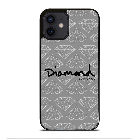 DIAMOND SUPPLY CO PATTERN iPhone 12 Mini Case Cover