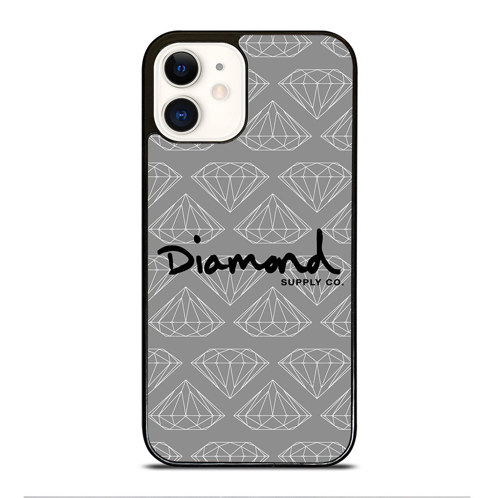 DIAMOND SUPPLY CO PATTERN iPhone 12 Case Cover