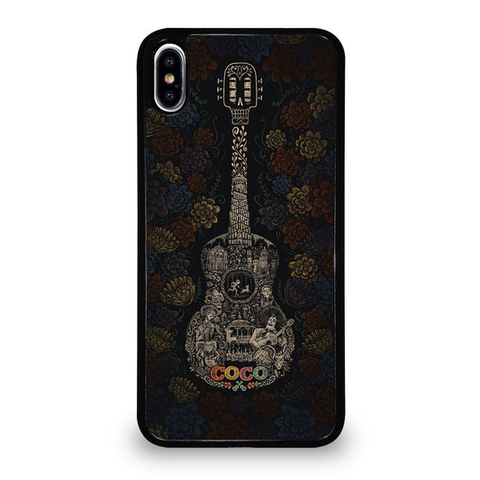 DISNEY COCO GUITAR ART iPhone XS Max Case Cover