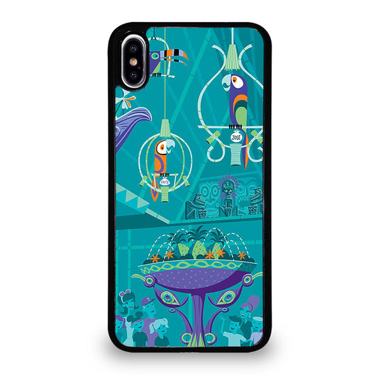 DISNEY ENCHANTED TIKI ROOM 2 iPhone XS Max Case Cover