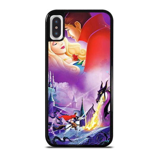 DISNEY SLEEPING BEAUTY CARTOON iPhone X / XS Case Cover