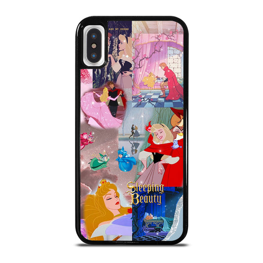 DISNEY SLEEPING BEAUTY COLLAGE iPhone X / XS Case Cover