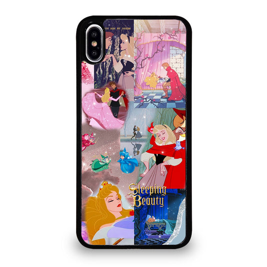 DISNEY SLEEPING BEAUTY COLLAGE iPhone XS Max Case Cover