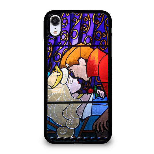 DISNEY SLEEPING BEAUTY STAINED GLASS 2 iPhone XR Case Cover