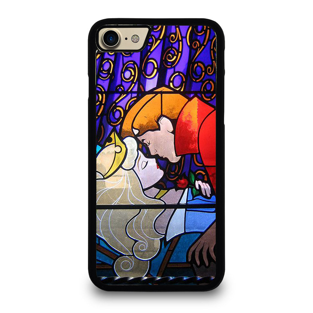 DISNEY SLEEPING BEAUTY STAINED GLASS 2 iPhone 7 / 8 Case Cover