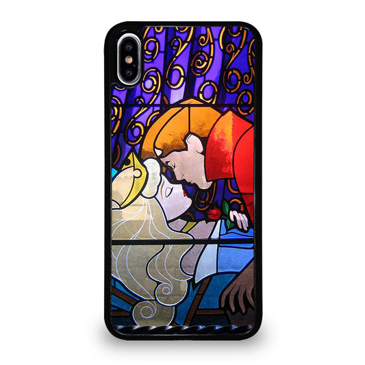 DISNEY SLEEPING BEAUTY STAINED GLASS 2 iPhone XS Max Case Cover