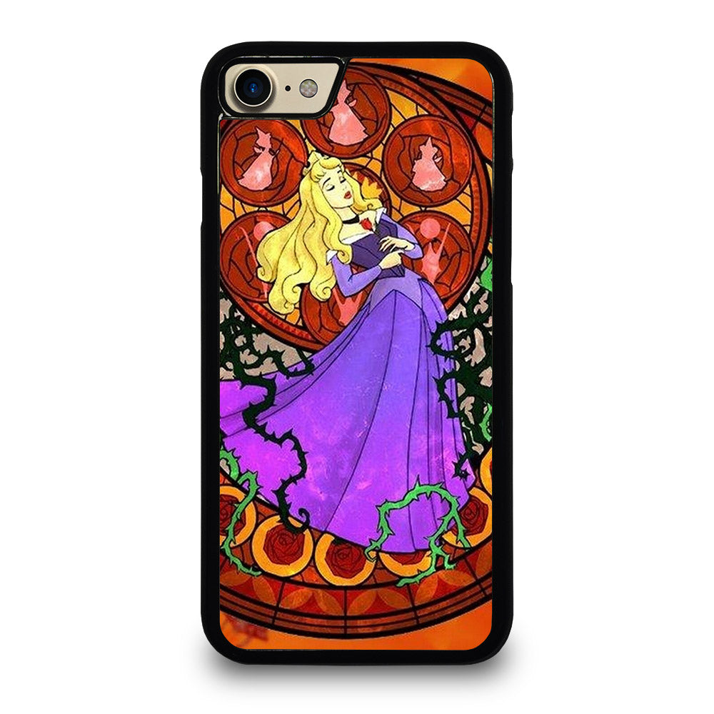 DISNEY SLEEPING BEAUTY STAINED GLASS iPhone 7 / 8 Case Cover