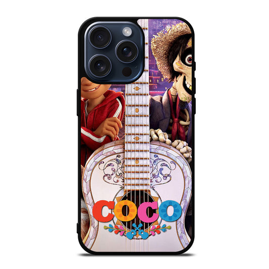 DISNEY COCO GUITAR iPhone 15 Pro Max Case Cover