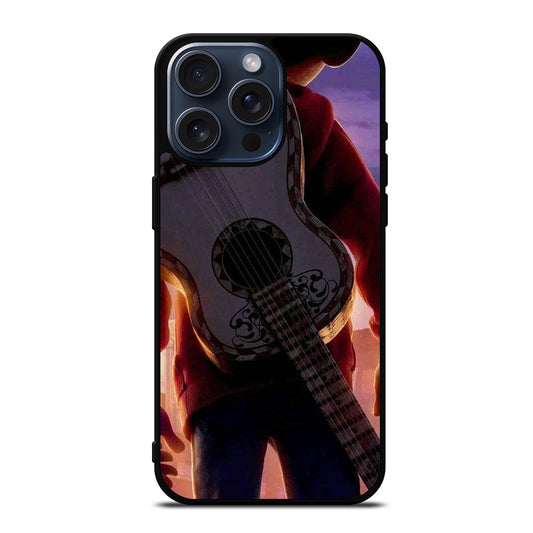 DISNEY COCO GUITAR 2 iPhone 15 Pro Max Case Cover