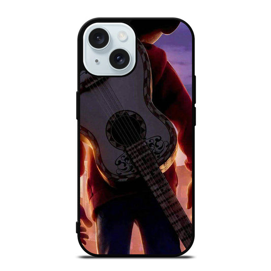 DISNEY COCO GUITAR 2 iPhone 15 Case Cover
