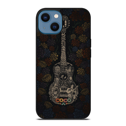 DISNEY COCO GUITAR ART iPhone 14 Case Cover