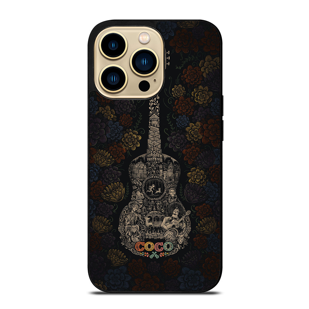DISNEY COCO GUITAR ART iPhone 14 Pro Max Case Cover